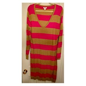 💕Striped Light Sweater Dress-SOLD